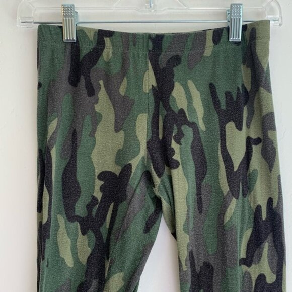 Active Basic Camouflage Cotton Leggings - Picture 3 of 6